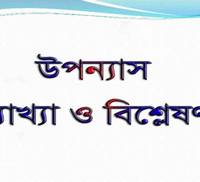 উপন্যাস