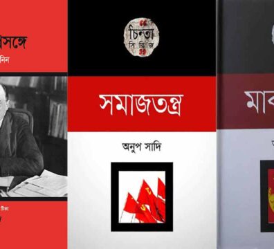অনুপ সাদির মার্কসবাদ, সমাজতন্ত্র এবং লেনিনের সাহিত্য প্রসঙ্গে বইয়ের প্রচ্ছদ