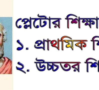 প্লেটোর শিক্ষাতত্ত্ব