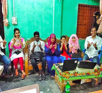 নেত্রকোনায় উইকিপিডিয়া শিক্ষা কার্যক্রম বাংলার নেত্র অফিসে