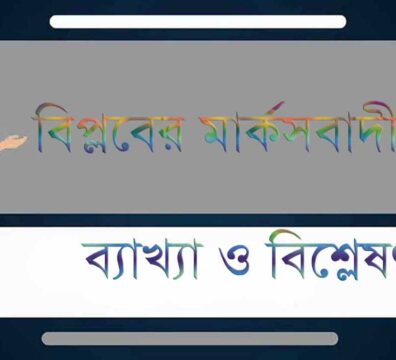 বিপ্লবের মার্কসবাদী তত্ত্ব
